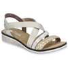 Rieker V3663-90 (Noisette) Beige Gold Sandals