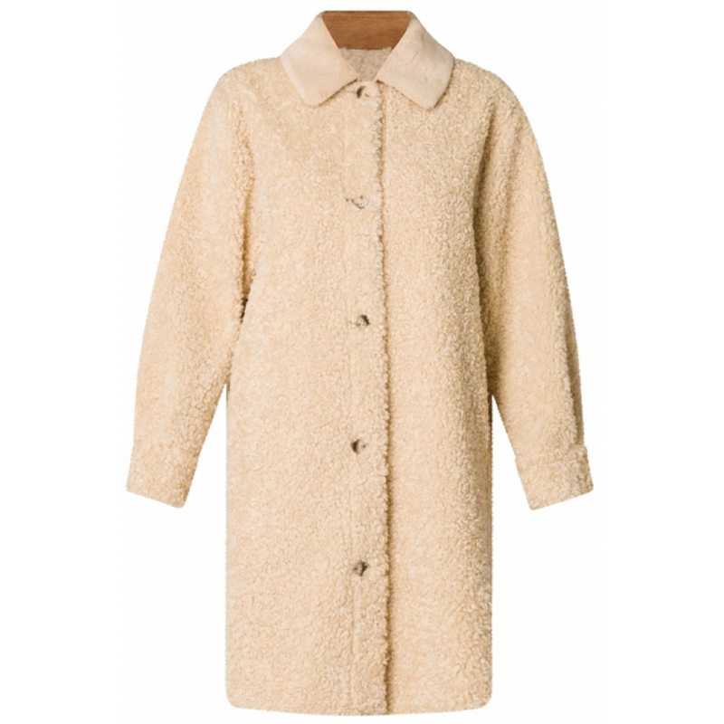 Yest Olette Light Sand Long Coat