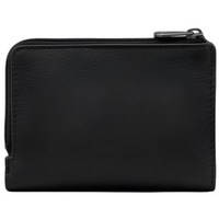 Yoshi On Safari Black Leather Flap Over Purse