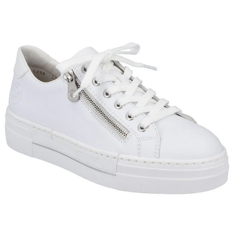 Rieker N4921-81 (Oxford) Sport Weiss Trainers