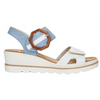 Rieker 67476-10 (Oyster) Weiss Ciel Sandals