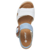 Rieker 67476-10 (Oyster) Weiss Ciel Sandals