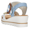 Rieker 67476-10 (Oyster) Weiss Ciel Sandals