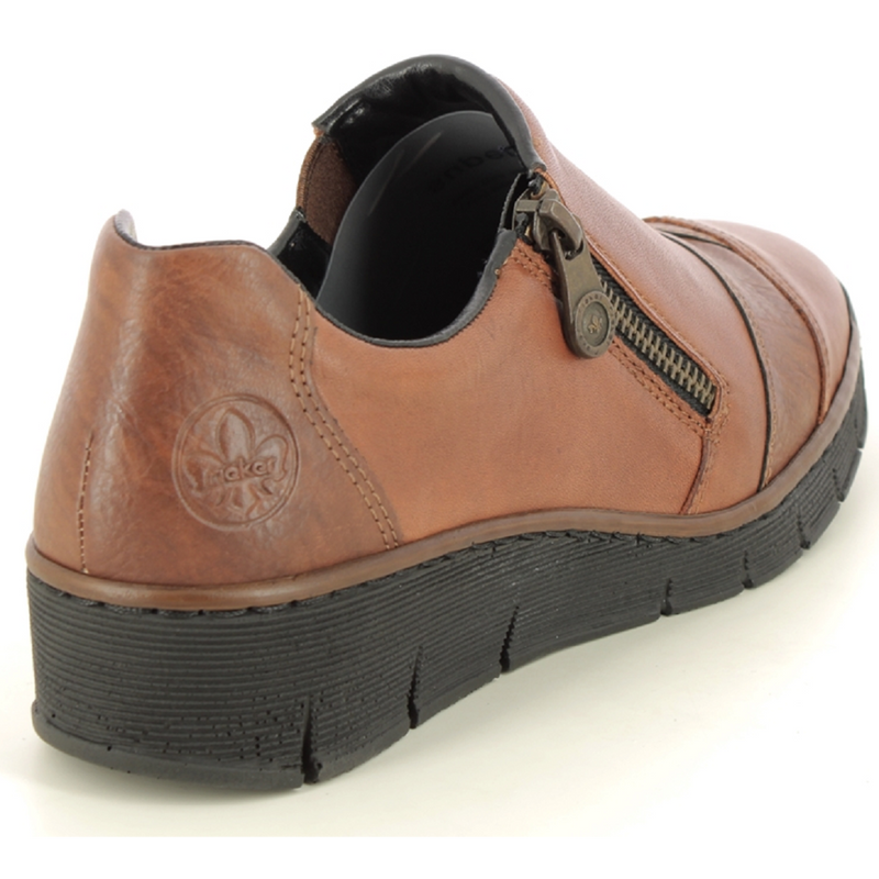 Rieker 53761-24 (Patch) Brown Shoes