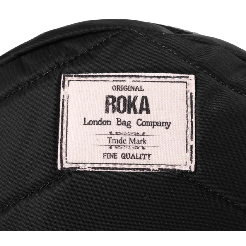 Roka Paddington B Recycled Nylon Black Bag