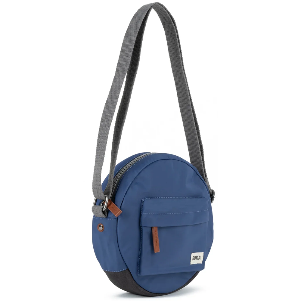 Roka Paddington B Recycled Nylon Burnt Blue Bag