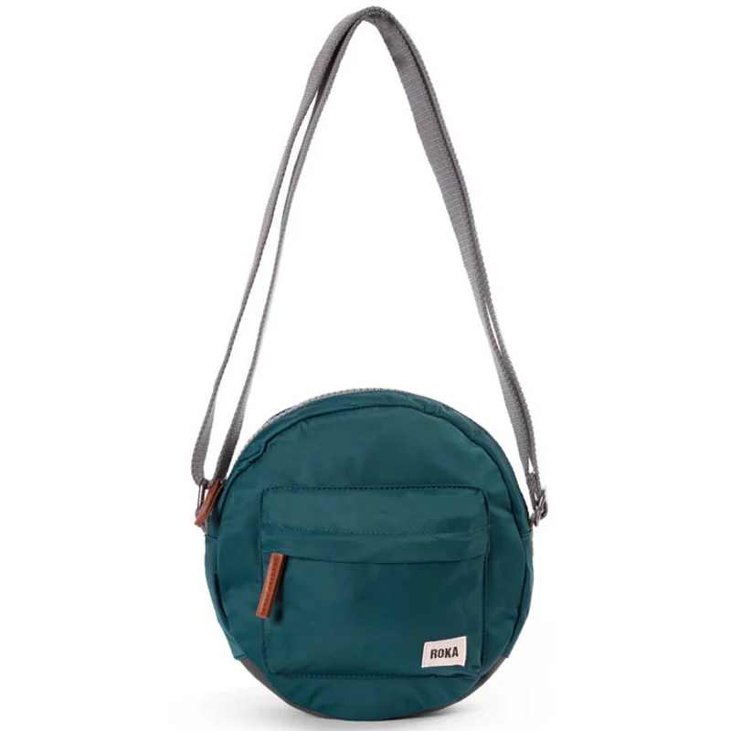 Roka Paddington B Recycled Nylon Teal Bag