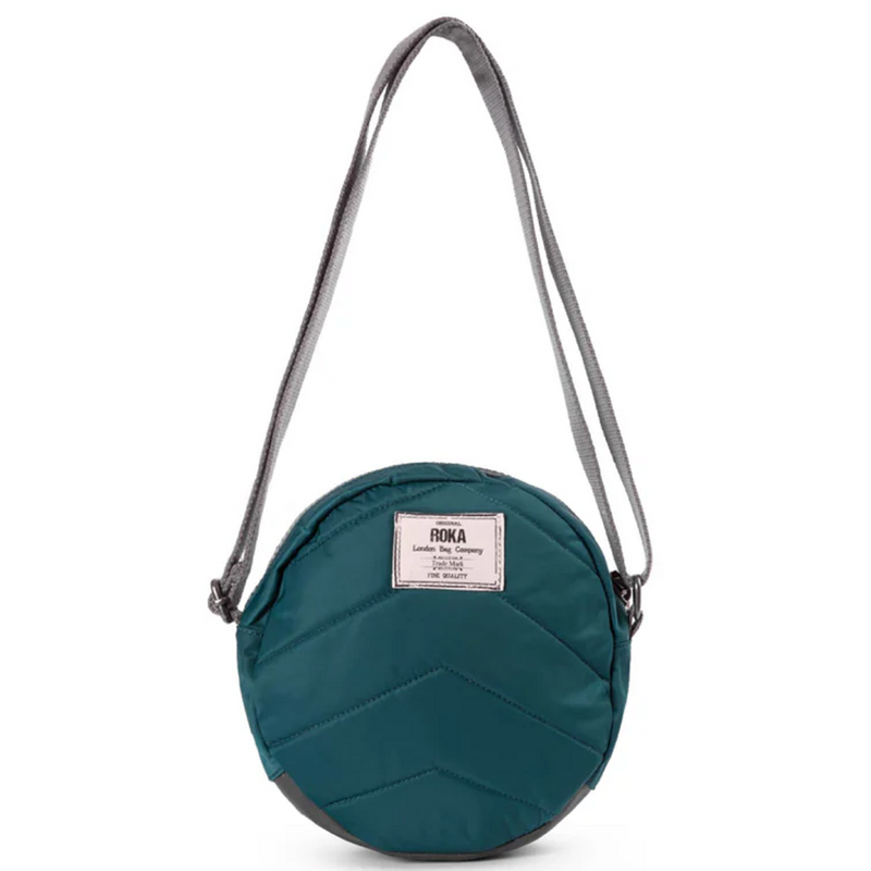 Roka Paddington B Recycled Nylon Teal Bag