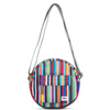 Roka Paddington B Recycled Canvas Multi Stripe Bag