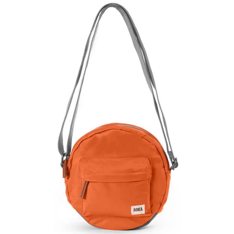 Roka Paddington B Recycled Nylon Burnt Orange Bag