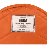 Roka Paddington B Recycled Nylon Burnt Orange Bag