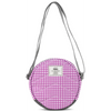 Roka Paddington B Recycled Canvas Purple Gingham Bag