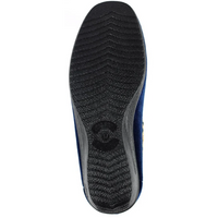 Lunar Paloma Navy Ocelot Trim Slippers