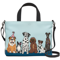 Yoshi Party Dogs Multiway Leather Grab Bag