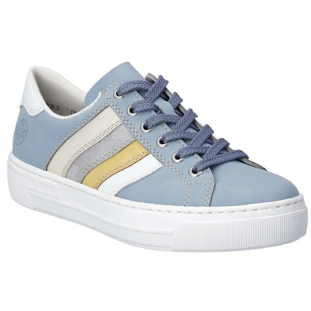 Rieker L8802-10 (Pastel) Ciel Weiss Ice Trainers