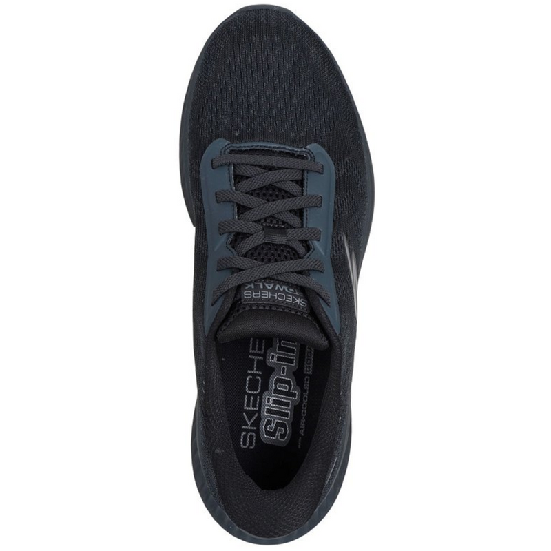 Skechers Go Walk Now – Payton All Black Trainers