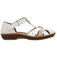 Rieker M1655-61 (Pikolinos) Porzellan Weiss Sandals