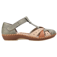 Rieker M1655-54 (Pikolinos) Olive Beige Sandals