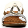 Lunar Portland White Sandals