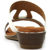 Lunar Portland White Sandals