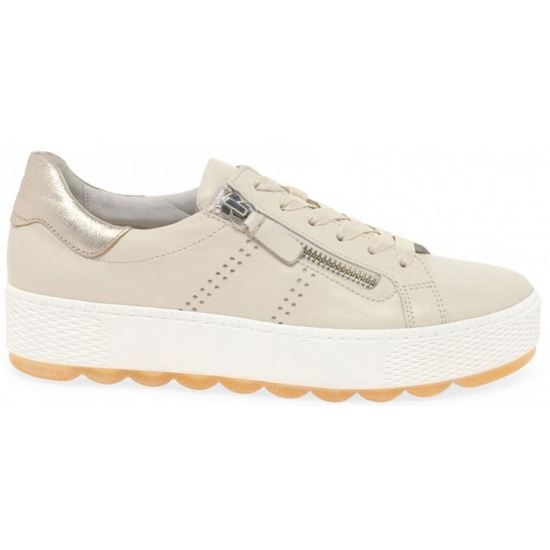 Gabor Quench Ivory/Muschel Trainers