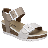 Josef Seibel Quinn 02 Off White Kombi Sandals (Trifle)