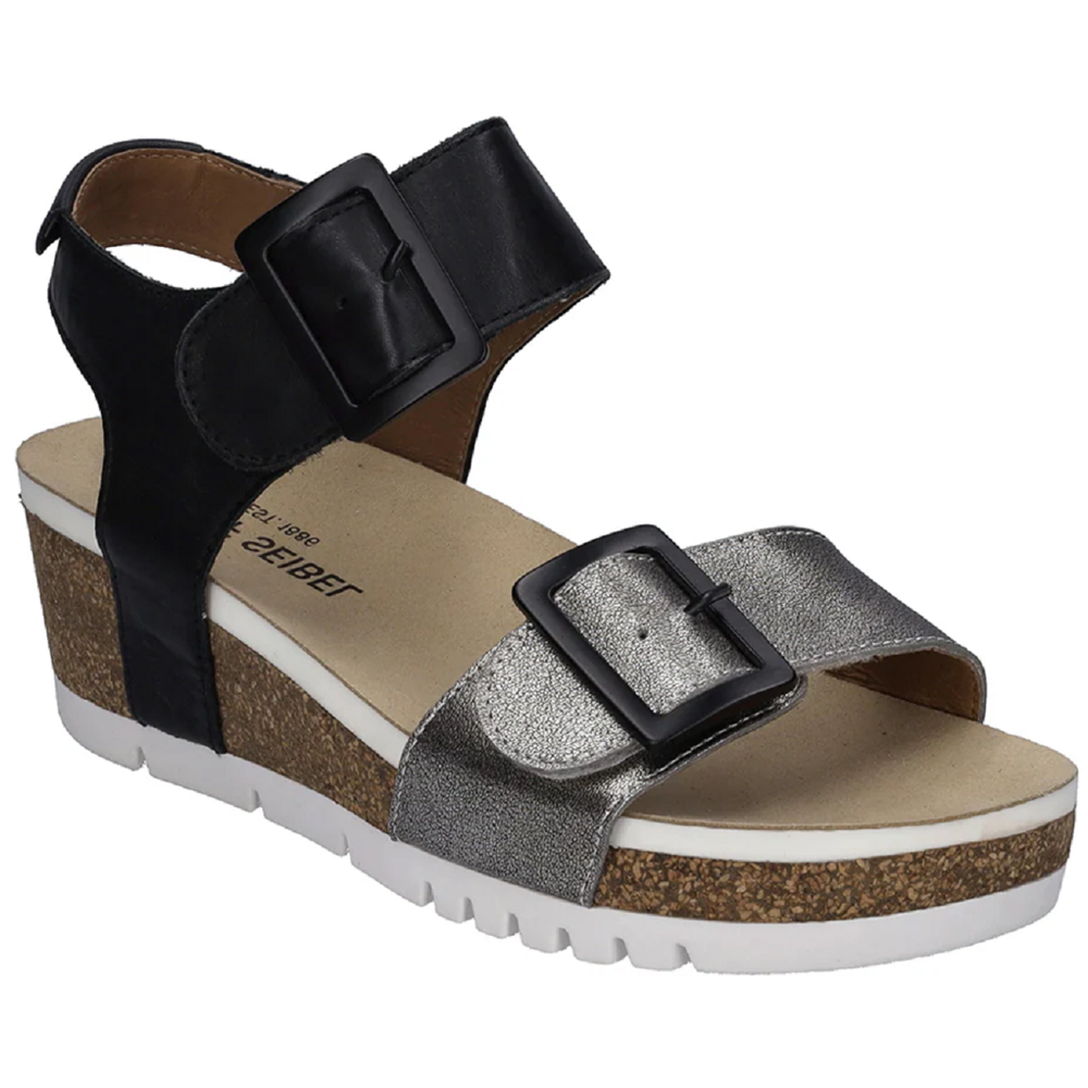 Josef Seibel Quinn 02 Basalt Kombi Sandals (Trifle)