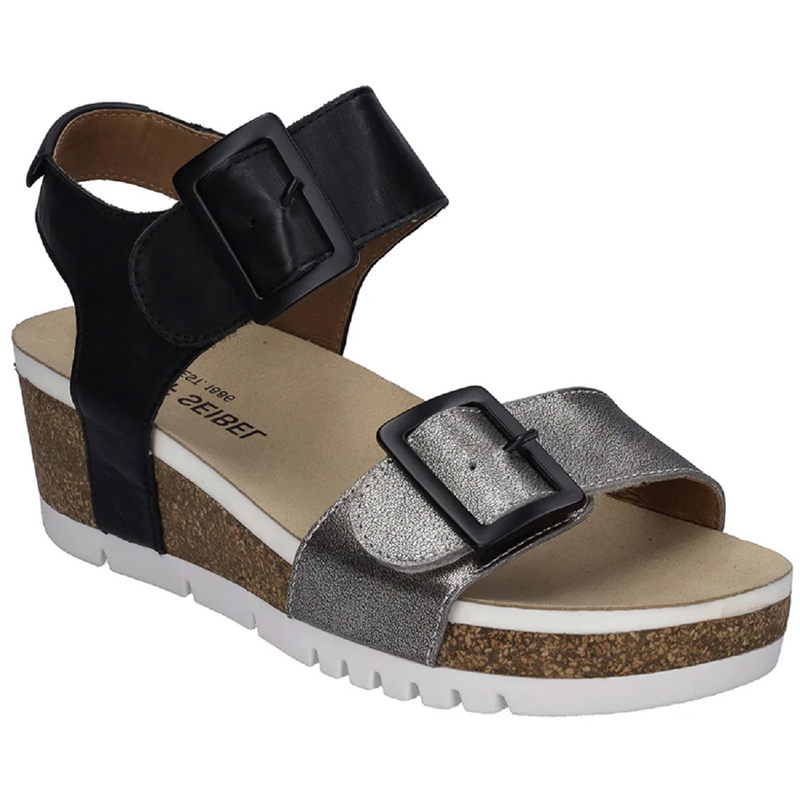 Josef Seibel Quinn 02 Basalt Kombi Sandals (Trifle)