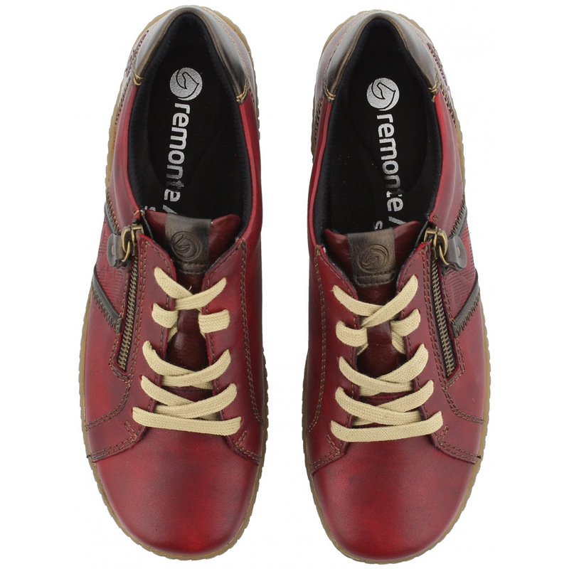 Remonte R1426-35 (Mimosa) Red Combination Shoes