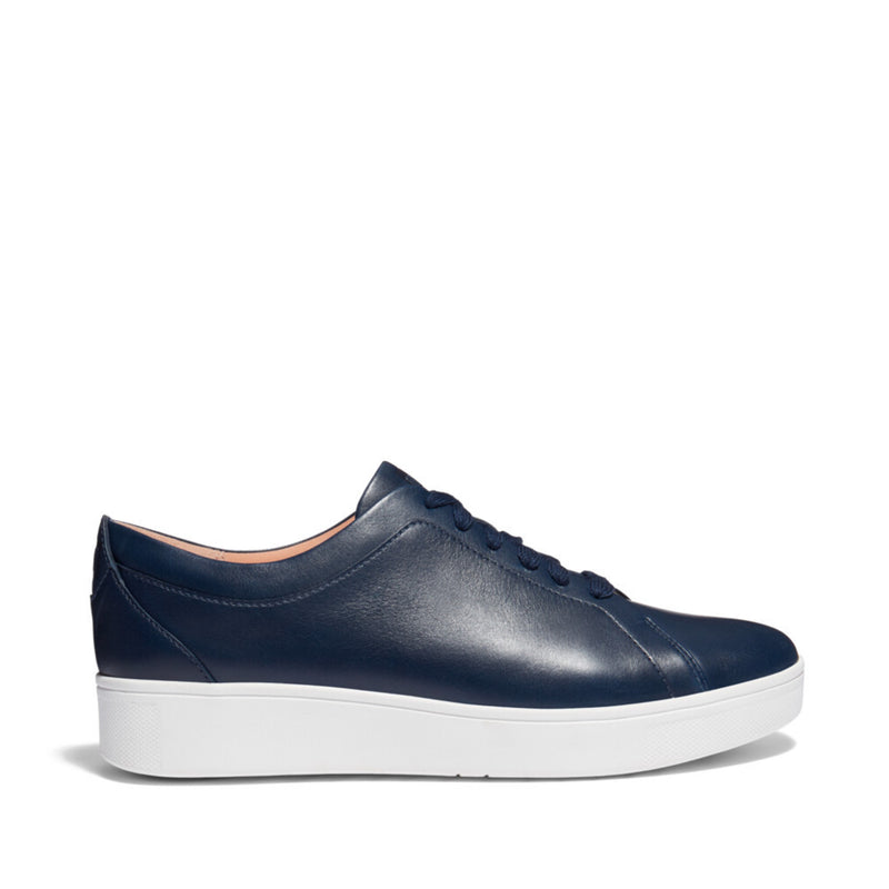 FitFlop Rally Leather Midnight Navy Trainers