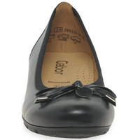 Gabor Ring Black Leather Shoes