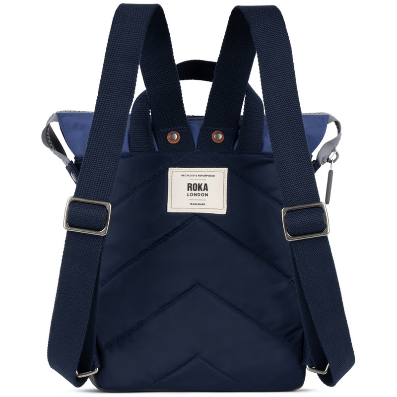 Roka Bantry B Recycled Nylon (Small) Indigo Tonal Bag