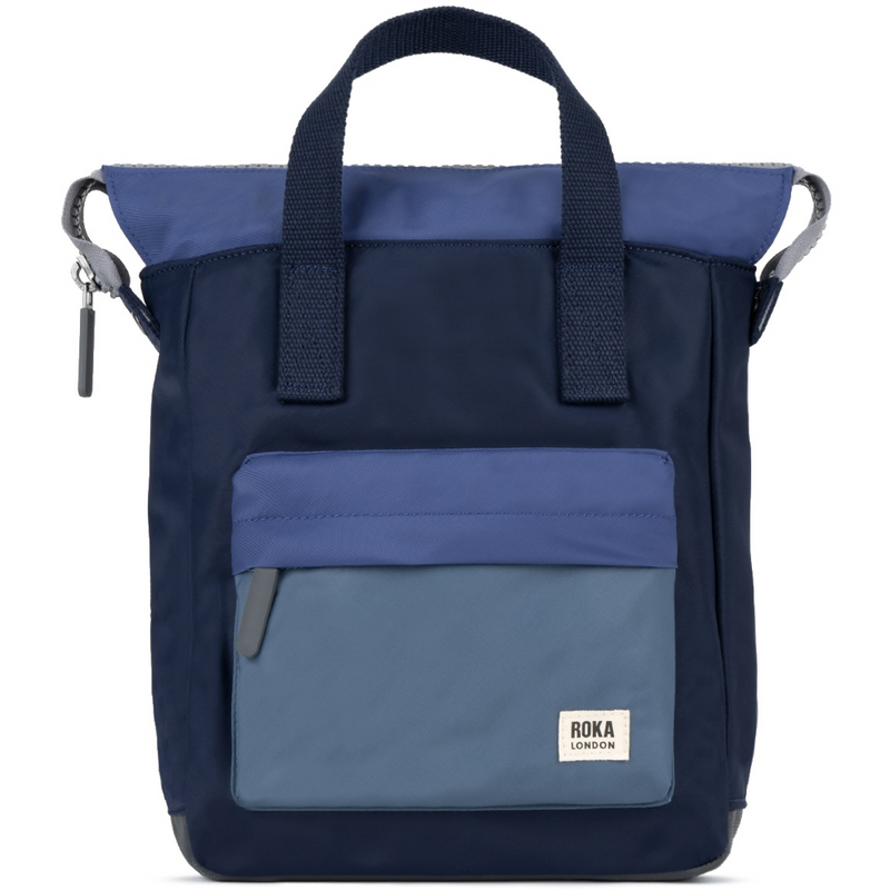 Roka Bantry B Recycled Nylon (Small) Indigo Tonal Bag