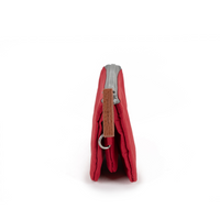 Roka Carnaby Recycled Canvas Mars Red Wallet