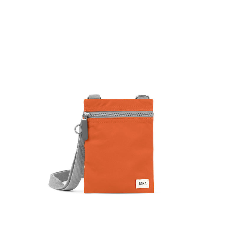 Roka Chelsea Recycled Nylon Burnt Orange Bag