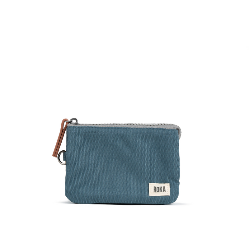 Roka Carnaby Recycled Canvas Airforce Wallet