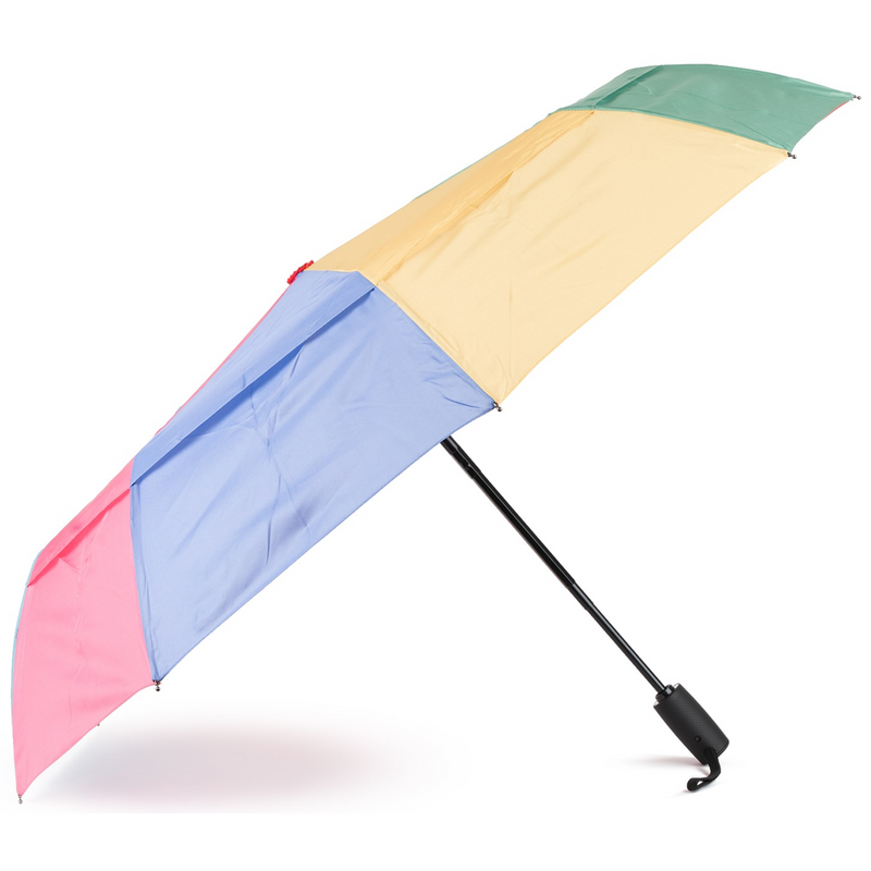 Waterloo Spring Bright Rainbow Recycled Nylon Umbrella