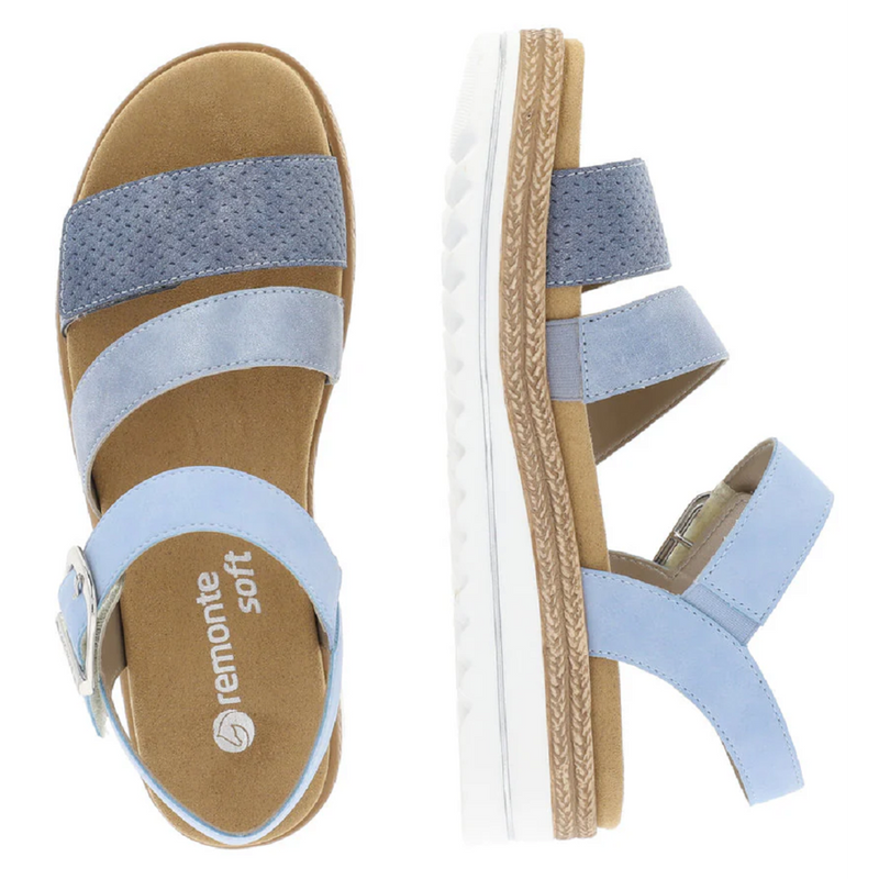 Remonte D0Q55 (Rachel) Blue Sandals