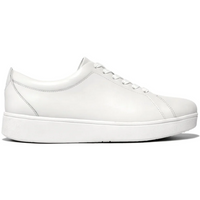 FitFlop Rally Leather Urban White Trainers