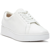 FitFlop Rally Leather Urban White Trainers