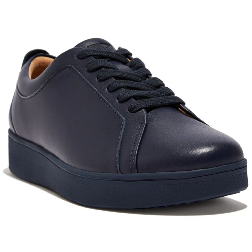 FitFlop Rally Leather All Midnight Navy Trainers