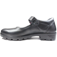 Ricosta Nora Black Leather School Shoes