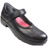 Ricosta Nora Black Leather School Shoes