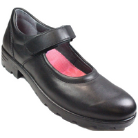 Ricosta Nora Black Leather School Shoes