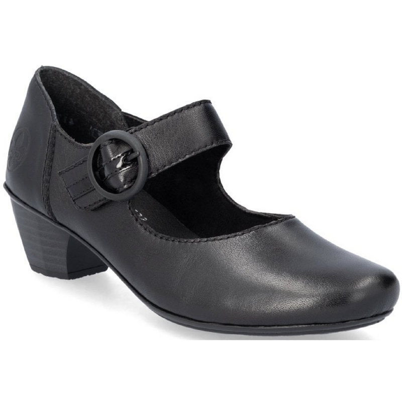 Rieker 41756-00 (Coral) Black Shoes