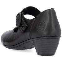 Rieker 41756-00 (Coral) Black Shoes