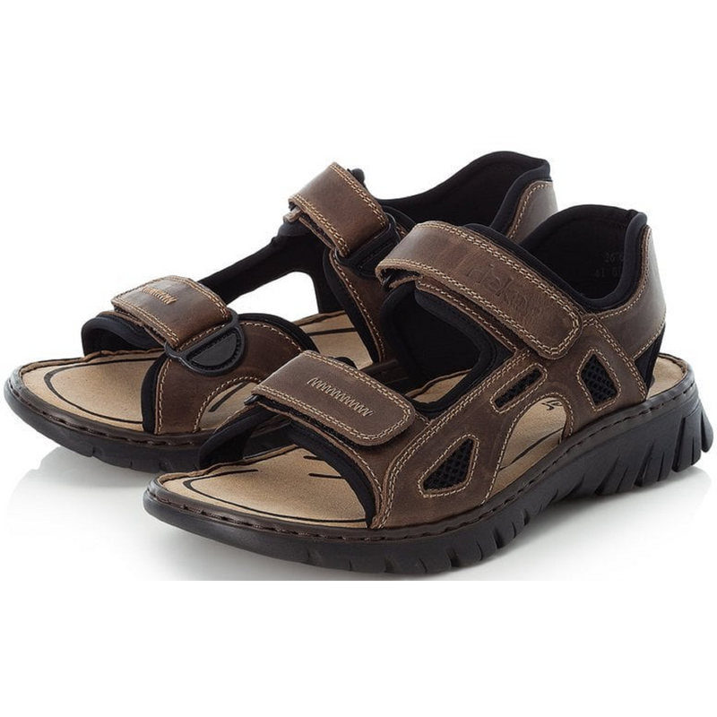 Rieker 26761-26 (Chris) Tobacco Sandals