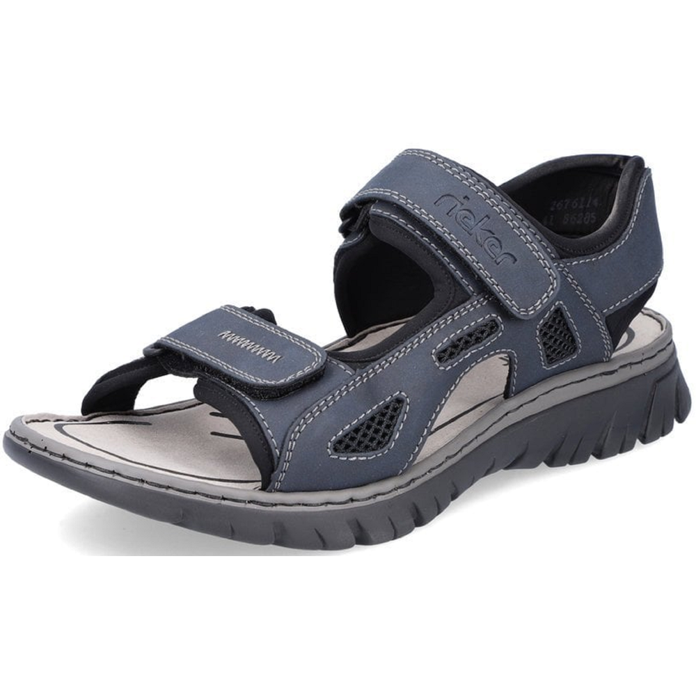 Rieker 26761-14 (Chris) Denim Sandals