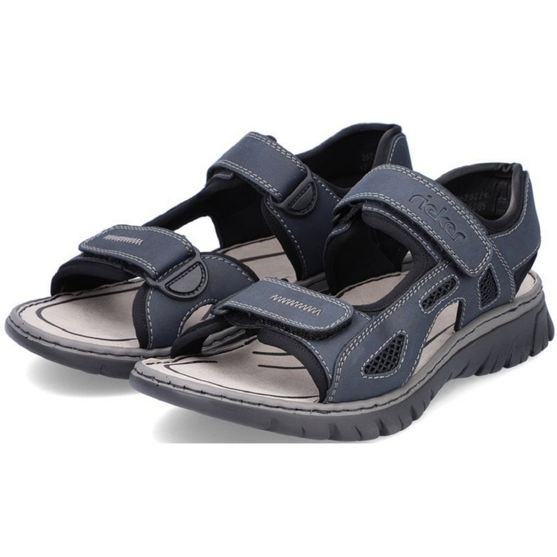 Rieker 26761-14 (Chris) Denim Sandals