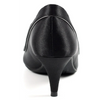 Lunar Ripley Black Satin Peep Toe